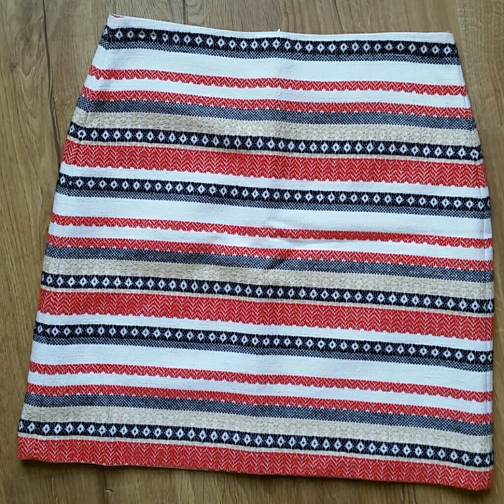 Striped Loft Skirt - Courtney's Closet